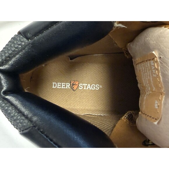 Deer Stags Little & Big Kid Boys Mak2 Waterproof Hiking Work Boots SZ 4M New - Picture 8 of 10